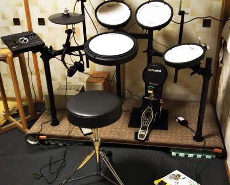電子ドラムの防振 防音装置を自作 作り方 材料 効果の測定を写真と動画でレポート Mowamin Com